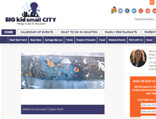 Tablet Screenshot of bigkidsmallcity.com